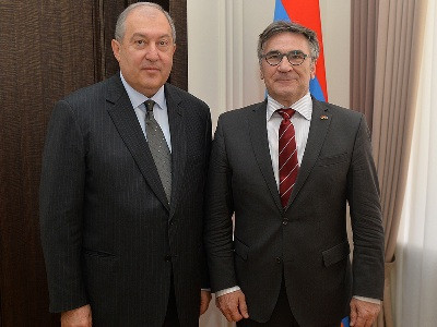 ՀՀ նախագահն ընդունել է Կոնրադ Ադենաուեր Հիմնադրամի ծրագրի ղեկավարին