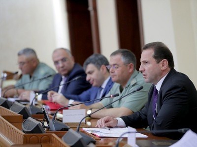 Անցկացվել է ՀՀ պաշտպանության նախարարին կից կոլեգիայի նիստ