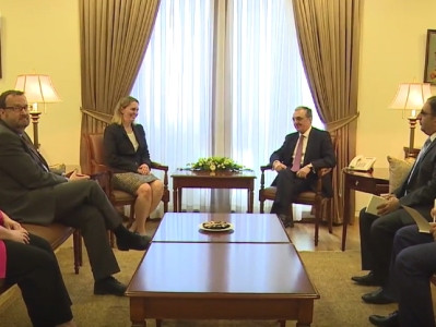 Armenia FM: We want to further develop partnership with US