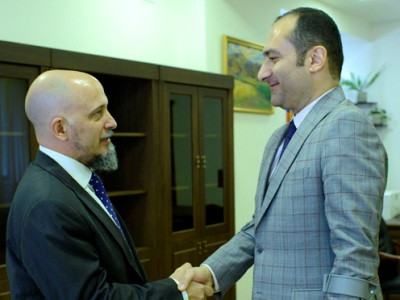 Արդարադատության նախարարն ընդունել է Հայաստանում Արգենտինայի դեսպանին