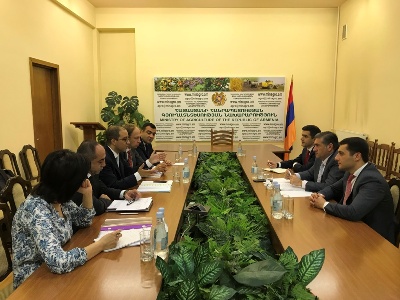 Գյուղնախարարը IFAD-ի ղեկավարին ներկայացրել է Հայաստանում գյուղատնտեսության զարգացման տեսլականը