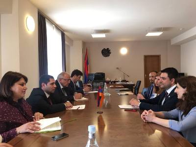Սուրեն Պապիկյանն ընդունել է Հայաստանում Կարմիր խաչի միջազգային կոմիտեի պատվիրակությանը