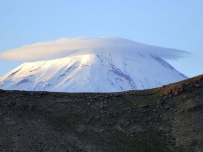 Արարատ լեռն այսօր «գլխարկ» է դրել (ֆոտո)