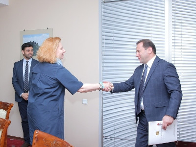 Armenia MOD, CoE discuss joint programs