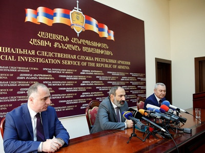 Пашинян: В кабинетах следователей ССС не должно быть портретов высокопоставленных чиновников