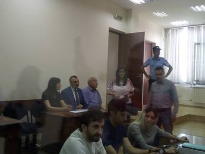 Նաիրա Զոհրաբյանն ու Վահե Էնֆիաջյանը մասնակցում են «Սասնա ծռերի» գործով դատական նիստին (Ֆոտո)