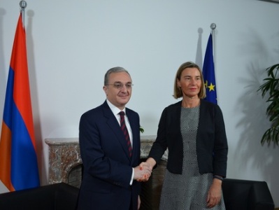 ԵՄ-ն պատրաստակամ է աջակցել Հայաստանում ընթացող բարեփոխումների գործընթացին. Մոգերինին՝ Զոհրաբյանին