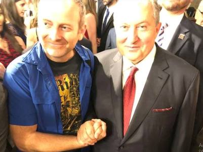 Лапшин в Вашингтоне познакомился с Арменом Саркисяном