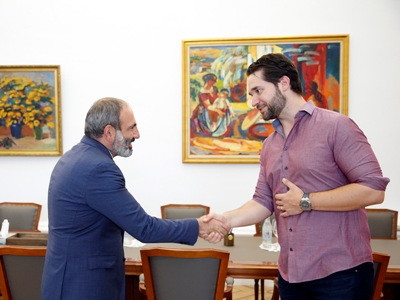 Երբեք այսքան հպարտ չեմ եղել, որ հայ եմ. Ալեքսիս Օհանյանը՝ Փաշինյանի հետ հանդիպմանը (Ֆոտո)