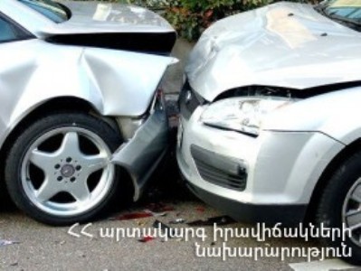 Սեւանավանքի մոտ բախվել են «Volkswagen Vento»-ն եւ «Opel Astra»-ն. Կա վիրավոր