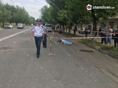 Ողբերգական վրաերթ Գյումրիում. տուժողը տեղում մահացել է (ֆոտո)
