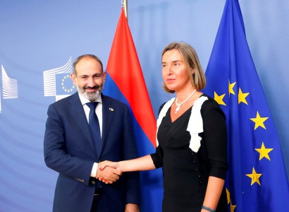 Նիկոլ Փաշինյանը հանդիպել է Ֆեդերիկա Մոգերինիի հետ (ֆոտո)