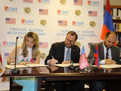 Հայ աշակերտների առջեւ անգլերենի գիտելիքների խորացման նոր հնարավորություններ են բացվում