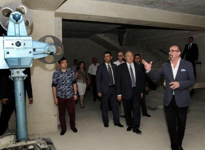 Նախագահն այցելել է Հայաստանի կինեմատոգրաֆիստների միություն (ֆոտո)