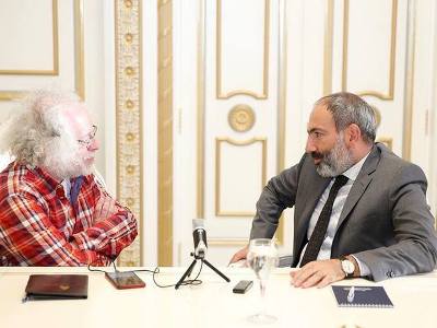 Я боюсь разочаровать народ: Пашинян в интервью Венедиктову