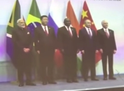 BRICS-ի երկրների ղեկավարների ընդհանուր նկարը կազմակերպիչների սխալի պատճառով չի ստացվել