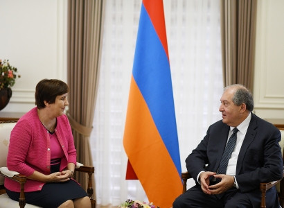 Արմեն Սարգսյանն ընդունել է Հայաստանում ՄԱԿ-ի Մանկական հիմնադրամի ներկայացուցչին