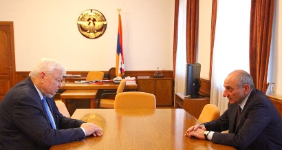Artsakh president meets with Ambassador Andrzej Kasprzyk