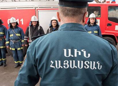 Մասրիկ գյուղում անասնակերով բեռնված մեքենան ամբողջությամբ այրվել է