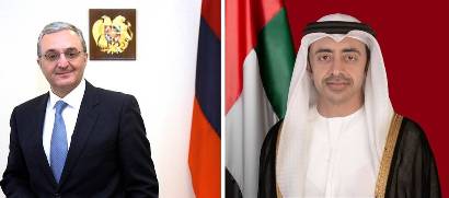 Հայաստանի եւ ԱՄԷ արտգործնախարարները նամակներ են փոխանակել դիվանագիտական հարաբերությունների 20-ամյակի առթիվ