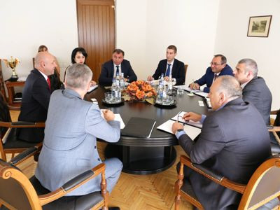 Արծվիկ Մինասյանն ընդունել է ՀՀ-ում Բելառուսի դեսպանին