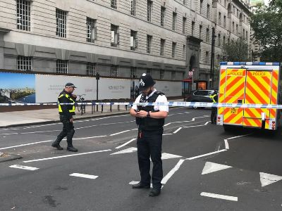 Police Counter Terrorism Command investigating incident in London
