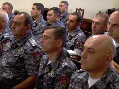 First shift of Armenia police forces to head for Tavush to defend combat positions
