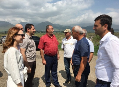 ՀՀ տարածքային կառավարման և զարգացման նախարարը Լոռու մարզում է