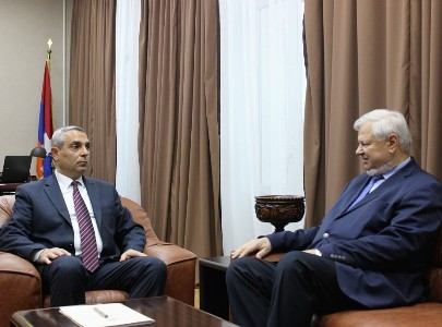 Artsakh FM receives Personal Representative of OSCE Chairman-in-Office