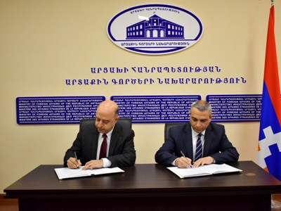 Artsakh MFA and Haigazian University sign memorandum