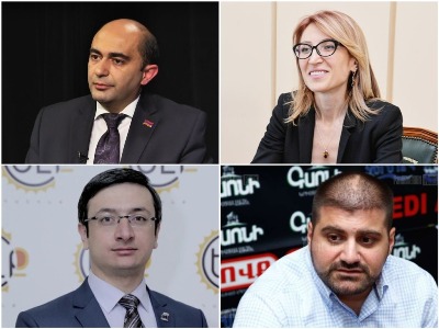 «Լուսավոր Հայաստանի» ցուցակի առաջին եռյակում են Էդմոն Մարուքյանը, Մանե Թանդիլյանն ու Արման Բաբաջանյանը