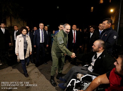 Pashinyan visits  Fatherland Defender’s Rehabilitation Center
