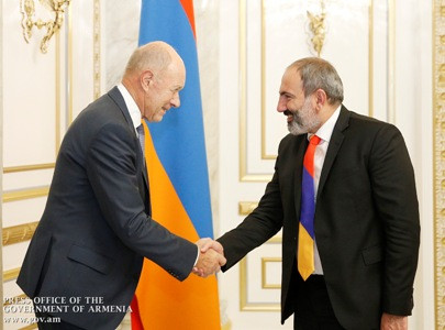 Փաշինյանը «Քրոնիմետ Մայնինգ»–ի խորհրդի նախագահի հետ հանդիպմանը խոսել է հանքարդյունաբերության ոլորտի մասին
