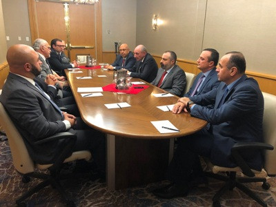 President Sahakyan, 3 traditional parties explore Karabakh domestic and foreign policy