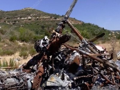 СК опубликовал видео с места крушения российского самолета Су-24М в Сирии