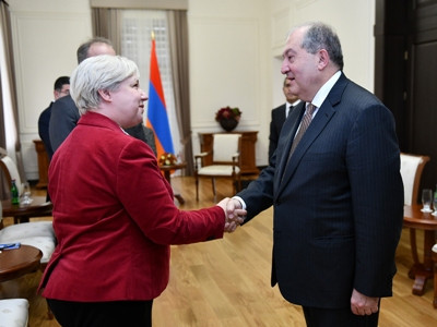 Armenia President receives head of OSCE/ODIHR election observation mission