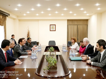 «Սմարթ» լուծումներ՝ «Նեյշնըլ ինսթրումենթսից». Հայկ Մարությանն ընդունել է Ջեյմս Թրուշարդին