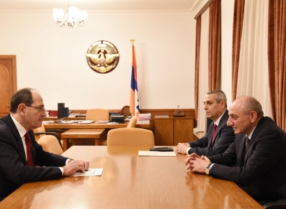 Karabakh President receives deputy foreign minister of Armenia