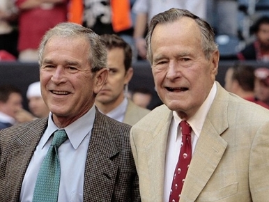 Bush Jr: George HW Bush was man of highest character and best dad