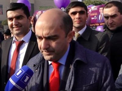 Bright Armenia Party leader expects up to 1.3mn voter turnout