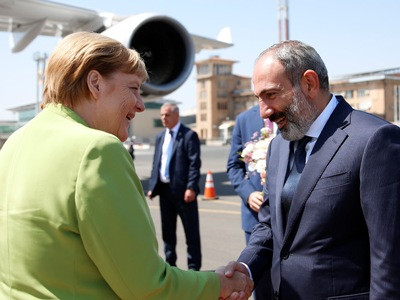 German Chancellor congratulates Armenia’s Pashinyan on victory in elections