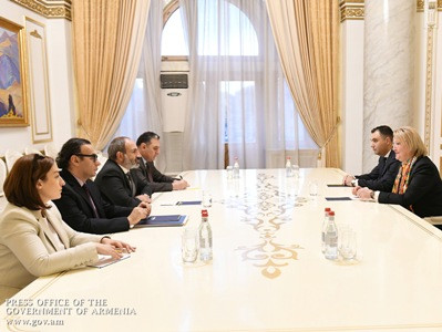Pashinyan receives newly appointed Ambassador of Latvia to Armenia
