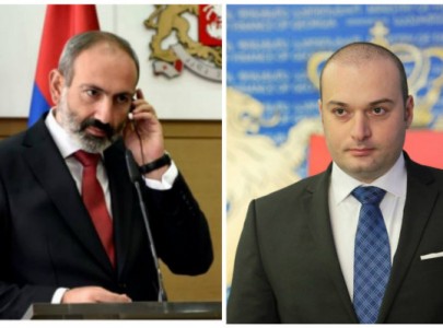Armenia’s Pashinyan holds phone talks with Georgian PM