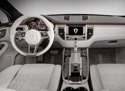 Porsche Macan-ի սրահը ոսկով է ձեւավորված