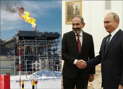 Newspaper: Armenia acting PM instructs subordinates to keep maximum silence on Russian natural gas matter