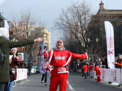 Annual New Year Run held in Yerevan (PHOTOS)
