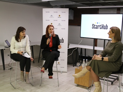 Beeline-ի աջակցությամբ Starthub Offline-ի շրջանակում ստարտափների հետ հանդիպեց Ամալյա Եղոյանը