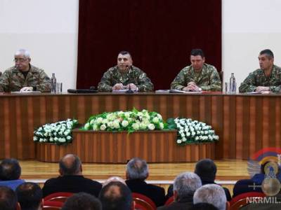 Արցախի ՊԲ հրամանատարի ղեկավարությամբ անցկացվել է հավաք-խորհրդակցություն