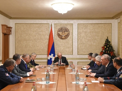 Karabakh President convenes a working consultation