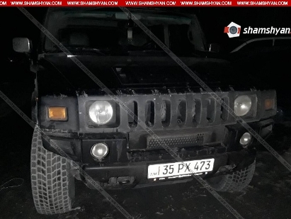 Ողբերգական վրաերթ Արարատի մարզում․ Hummer-ը հարվածել է 20-ամյա հետիոտնի